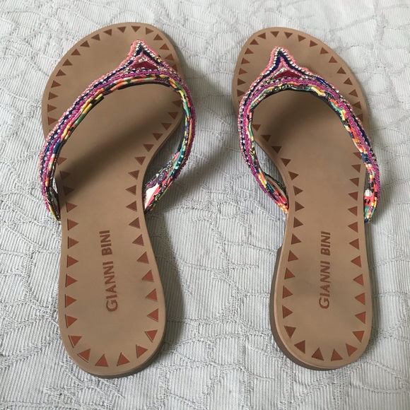 Gianni Bini jeweled sandals - Picture 3 of 8